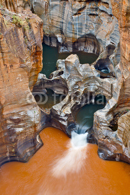 Bourkes Luck Potholes, in Mpumalanga, South Africa