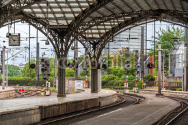 Naklejki Cologne main rail station - Germany, North Rhine-Westphalia