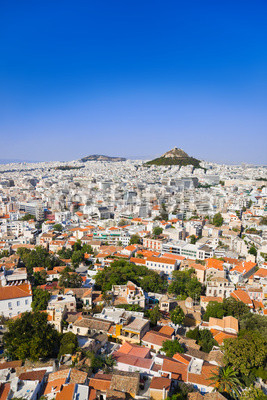 View of Athens from Acropolis, Greece
