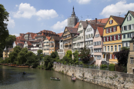 Obrazy i plakaty Tübingen am Neckarufer