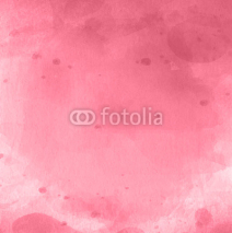 Obrazy i plakaty Watercolor background in pink color