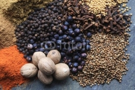 Fototapety mixed spices