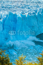 Fototapety Blue ice of Perito Moreno Glacier, Argentina