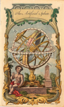 Fototapety Vintage astronomical chart