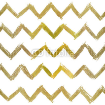 Naklejki abstract seamless golden pattern