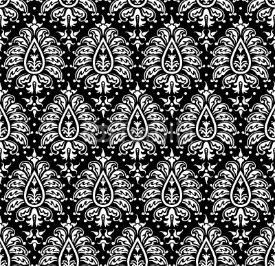 Seamless rococo pattern