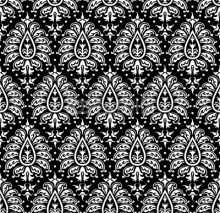 Fototapety Seamless rococo pattern